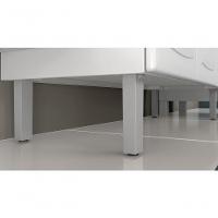 Balcão De Cozinha Com Tampo 3 Portas 2 Gavetas Luce - Itatiaia