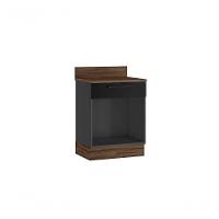 Balcão Cozinhas Itatiaia Exclusive  1 Porta E 1 Gaveta  ESQ  Grafite - 2