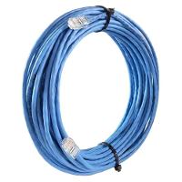 Cabo De Rede Cat 5e Mpt Interno 50 Metros U/utp 4p X 24awg | Azul Com Conectores - 1