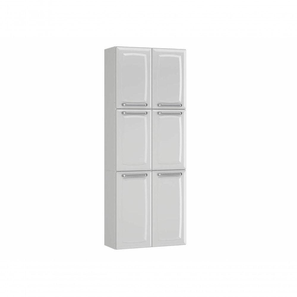 Paneleiro Duplo Max Cozinhas Itatiaia Luce 6 Portas Branco - 1