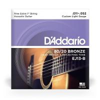 Encordoamento Violão Aço 11-52 Corda Extra D Addario Ej13-b [f035] - 5