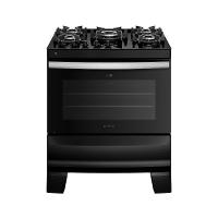 Fogão Atlas 5 Bocas Agile Up Com Mesa De Vidro Preto - Bivolt - 1