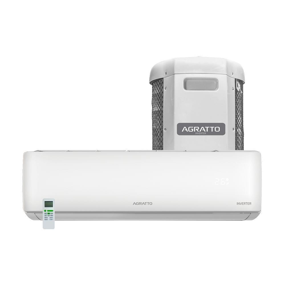 Ar Condicionado Split Agratto Hi Wall Liv Top Inverter 18.000 BTU-h Quente e Frio Monofásico Branco LCST18QF-02I 220V - 1