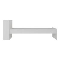 Cama De Solteiro Com Colchão Incluso E Baú Embutido Multimóveis Mp4232 Branco Branco - 2