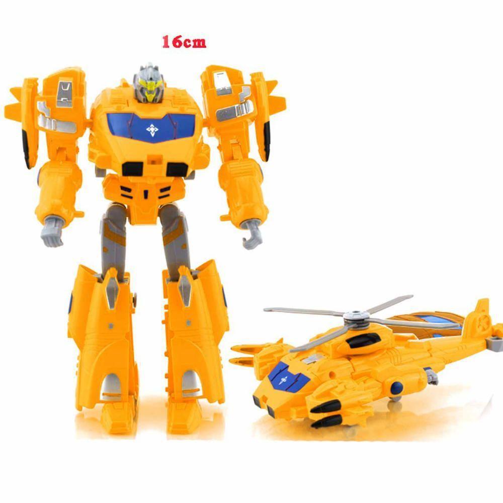 Brinquedo Transformers Helicóptero Apache F-15 Robo Grande - 2