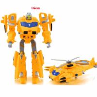 Brinquedo Transformers Helicóptero Apache F-15 Robo Grande - 2