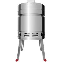 Churrasqueira à Carvão Tramontina Tcp 400 Inox com Bandeja - 2