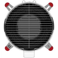 Churrasqueira à Carvão Tramontina Tcp 400 Inox com Bandeja