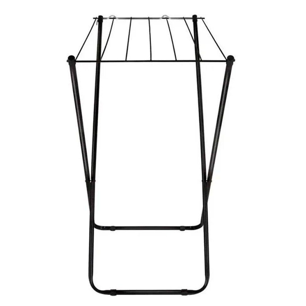Varal Portátil Preto A Solução Prática Para Secar Roupas Sem Ocupar Muito Espaço - 4