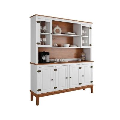 Arca E Oratório 6 Portas - Madeira Maciça Branco