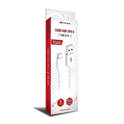Cabo Usb-usb C 1m 3a Cb-c10wh C3tech