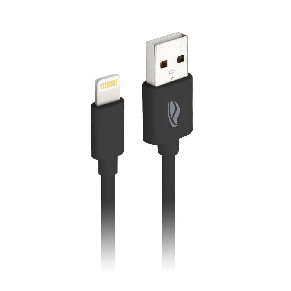 Cabo Usb-ligthtning 1m 2a Cb-l10bk C3tech - 2