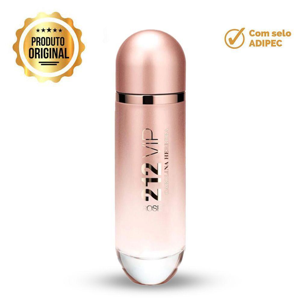 Perfume 212 Vip Rosé Carolina Herrera Eau De Parfum Feminino 125ml - 5