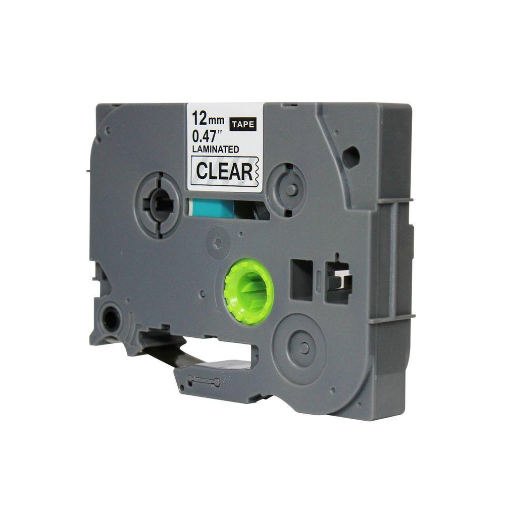 Fita Compatível Brother Tze-231 Transparente 12mm - 2
