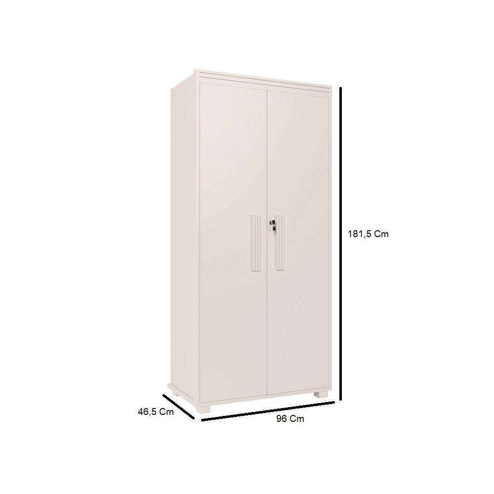 Multiuso Atenas Home Office - Escritório - Arquivo Com Chave Cor:branco - 4