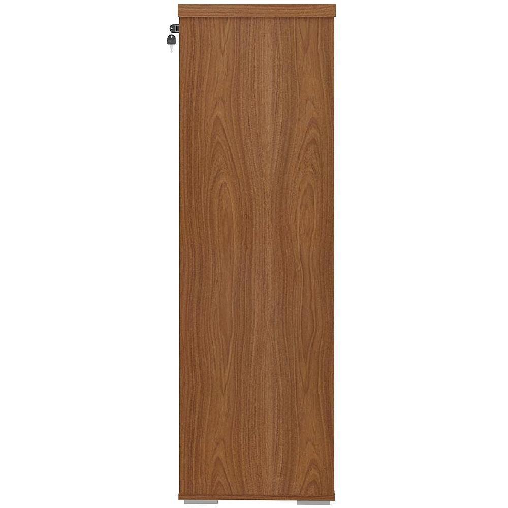 Armário Para Escritório Arquivo 04 Gavetas Com Chave Unik A02 Freijó Branco - 2