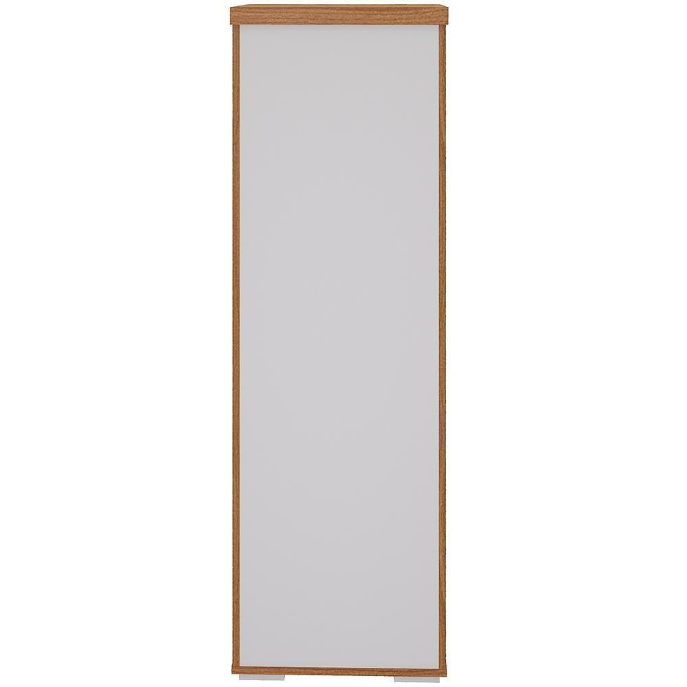 Armário Para Escritório Arquivo 04 Gavetas Com Chave Unik A02 Freijó Branco - 5