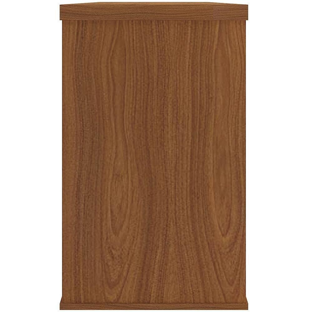 Balcão Para Escritório 04 Portas 160cm Com Chaves Unik A02 Freijó Branco - 2