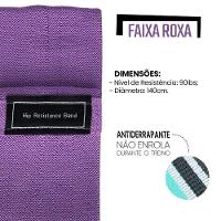 Kit De 3 Faixas Elásticas Para Exercícios Com 3 Níveis De Resistência - 3