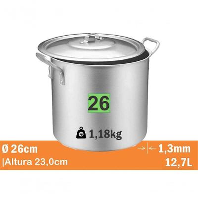 Caldeirao Standard Nr 26 10,5l Real 9326