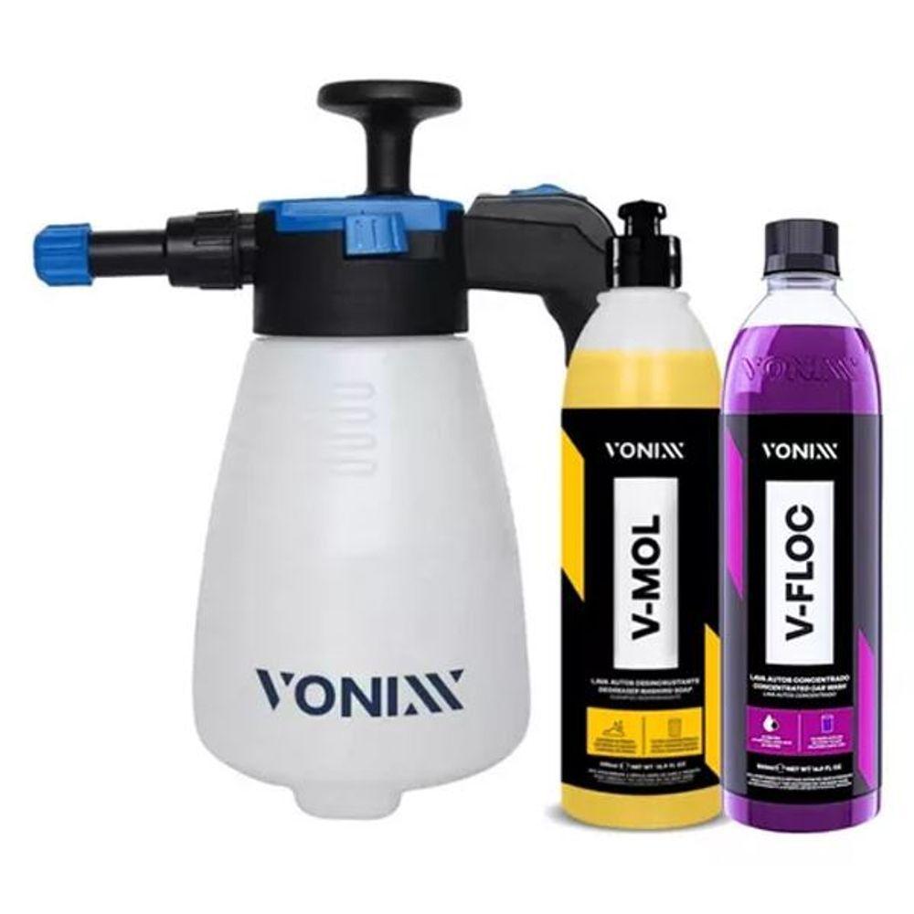 Kit Lavagem Pulverizador Espuma V-floc V-mol Vonixx - 1