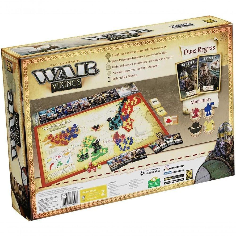 Jogo War Vikings - 3450 - 2