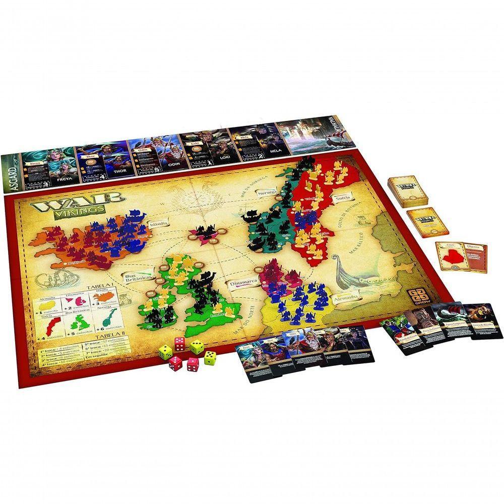 Jogo War Vikings - 3450 - 3