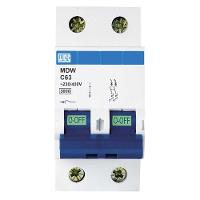 Disjuntor Mdw 16a Weg - Curva C Bipolar - 7