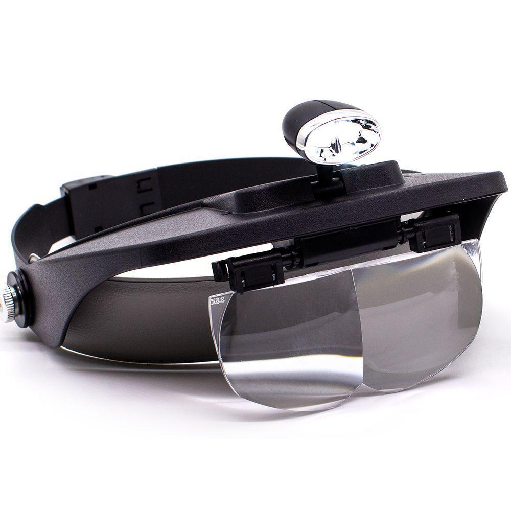 Lupa de Cabeça 4 Lentes e Luz Led GT123 - Lorben - 3