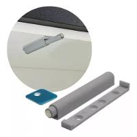 Kit 5 Fechos Toque Magnético Pulsador Gaveta Porta Armário - 1