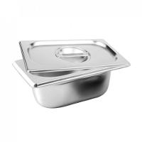 Kit Cuba Gastronomica Com Tampa Inox Gn 1/9 X 65mm Brasinox - 7