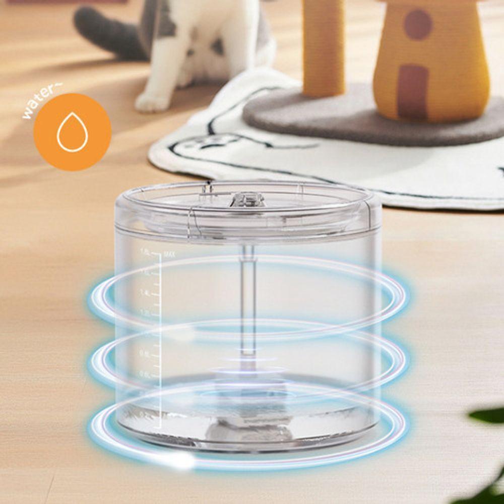 Fonte De água Bebedouro Gato Com Filtro Automático 1,8l - 5