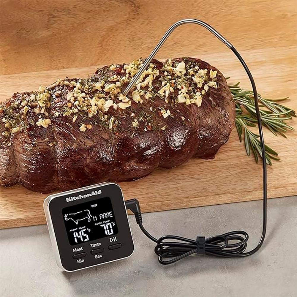 Termômetro Sonda Digital Com Fio Carne Gourmet Kitchenaid - 4