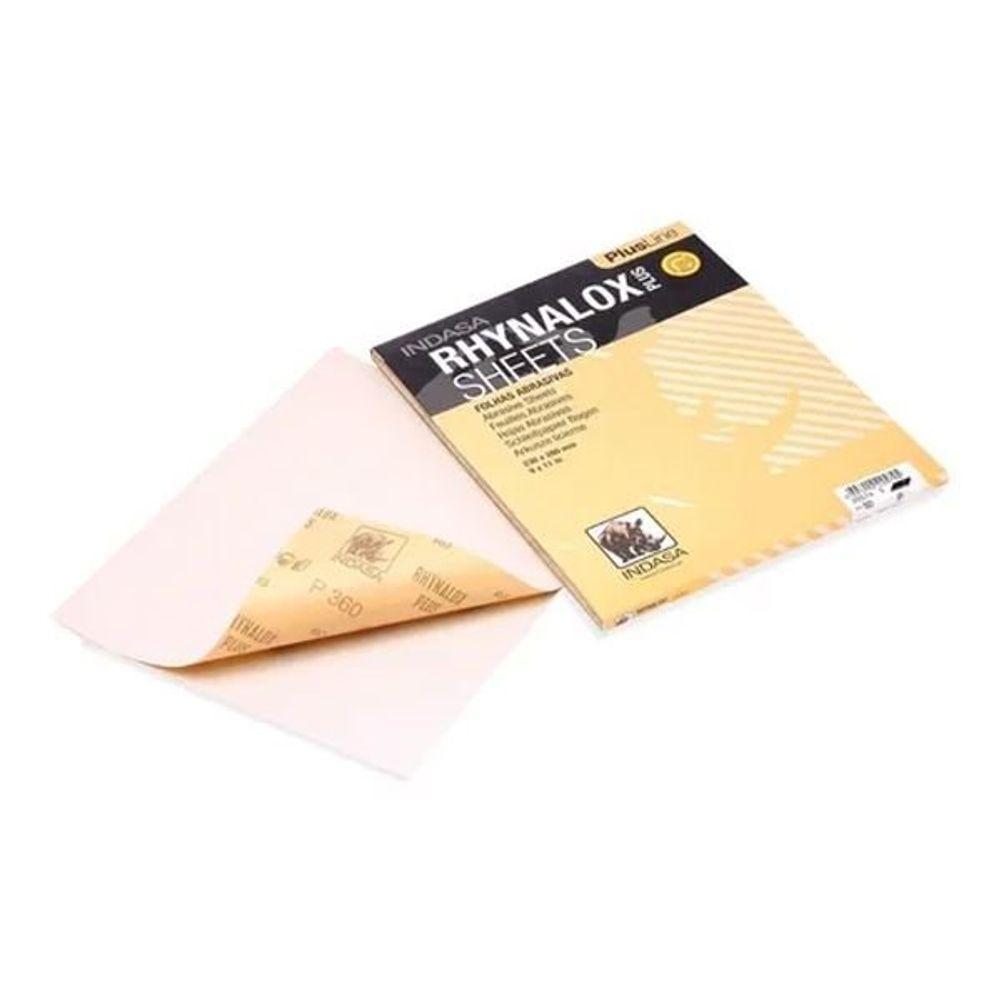 Kit Com 20 Lixa De Cada 150-220-320-400 Seco Rhynalox Indasa - 1