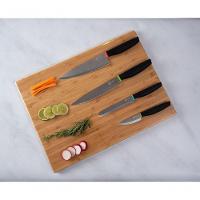 Conjunto De 4 Facas Kitchen Em Aço Inox Kenya - 3