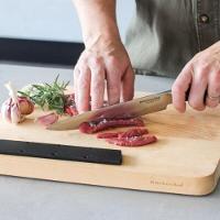 Faca Chef Carne Com Capa Aço Japonês Forjado 8" Kitchenaid - 5