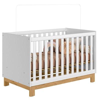 Berço Mini Cama Infantil Mdp-mdf Q Encanto Slim Branco