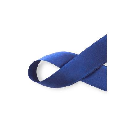 Fita De Cetim Tecida -10 Metros/22 Mm/ Azul Marinho Nº 09