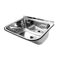 Tanque De Parede Docol Monobloco 017042ch 55x45 Inox Alto Brilho - 1