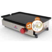 Kit - Chapa Bifeteira Gás Inox 45 Cm Pr-450g + Kit Gás - Progás - 1