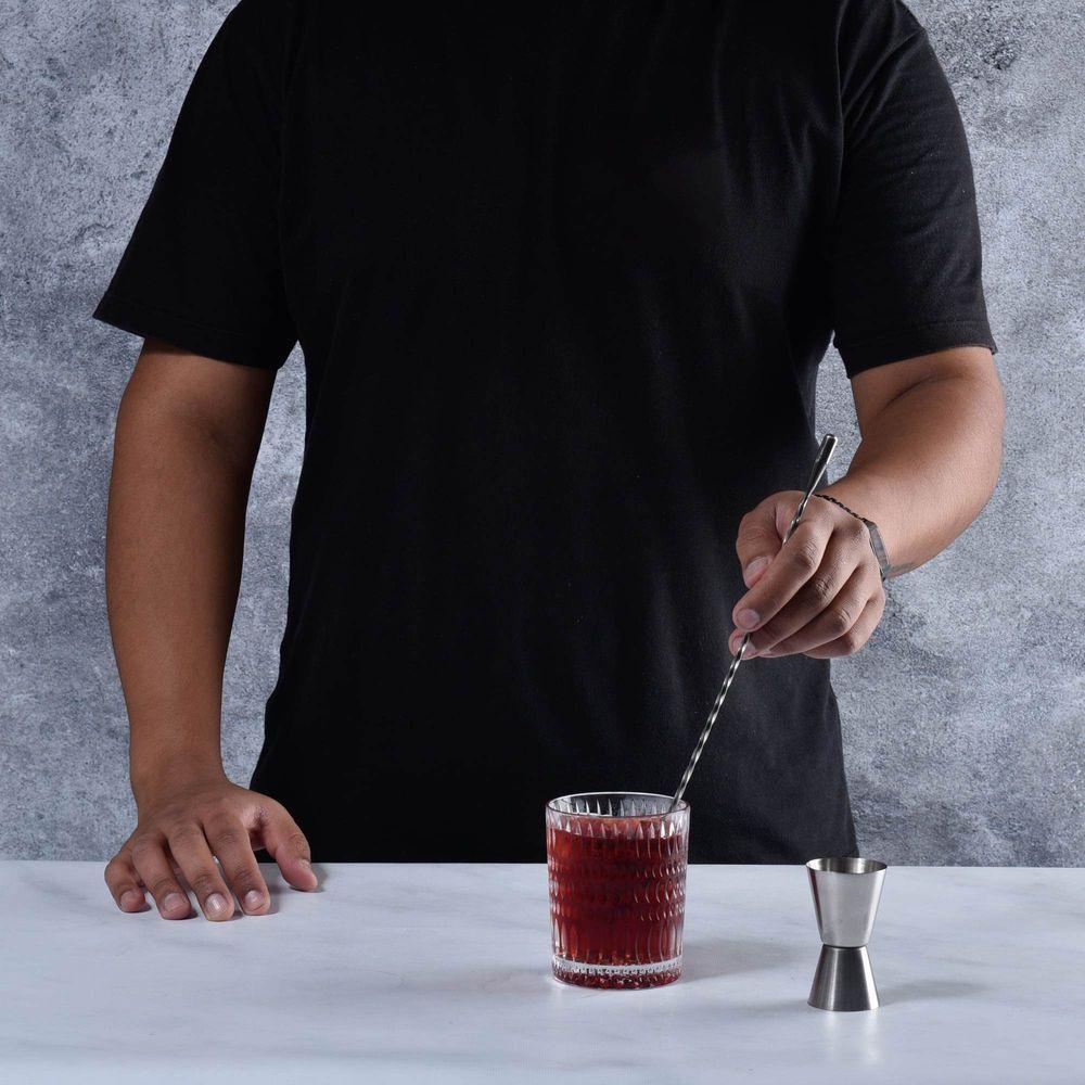 Colher Bailarina Para Drinks Em Inox 30cm Bar Collection Kenya - 2