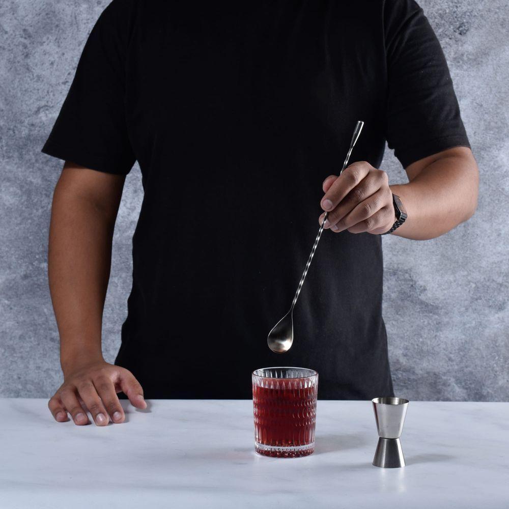 Colher Bailarina Para Drinks Em Inox 30cm Bar Collection Kenya - 3