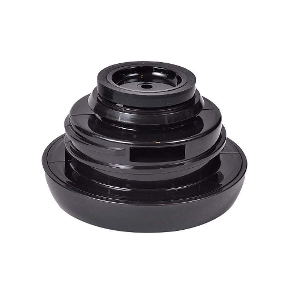 Garrafa Térmica De 1 Litro Quick Press Samba Emsa Preta - 3