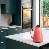 Garrafa Térmica De Mesa Florença 650ml Rosa Café Chá Leite - 2