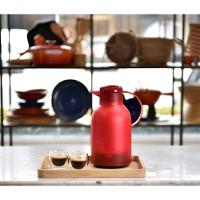 Garrafa Térmica De 1,5 Litros Quick Press Samba Emsa Vermelha - 5