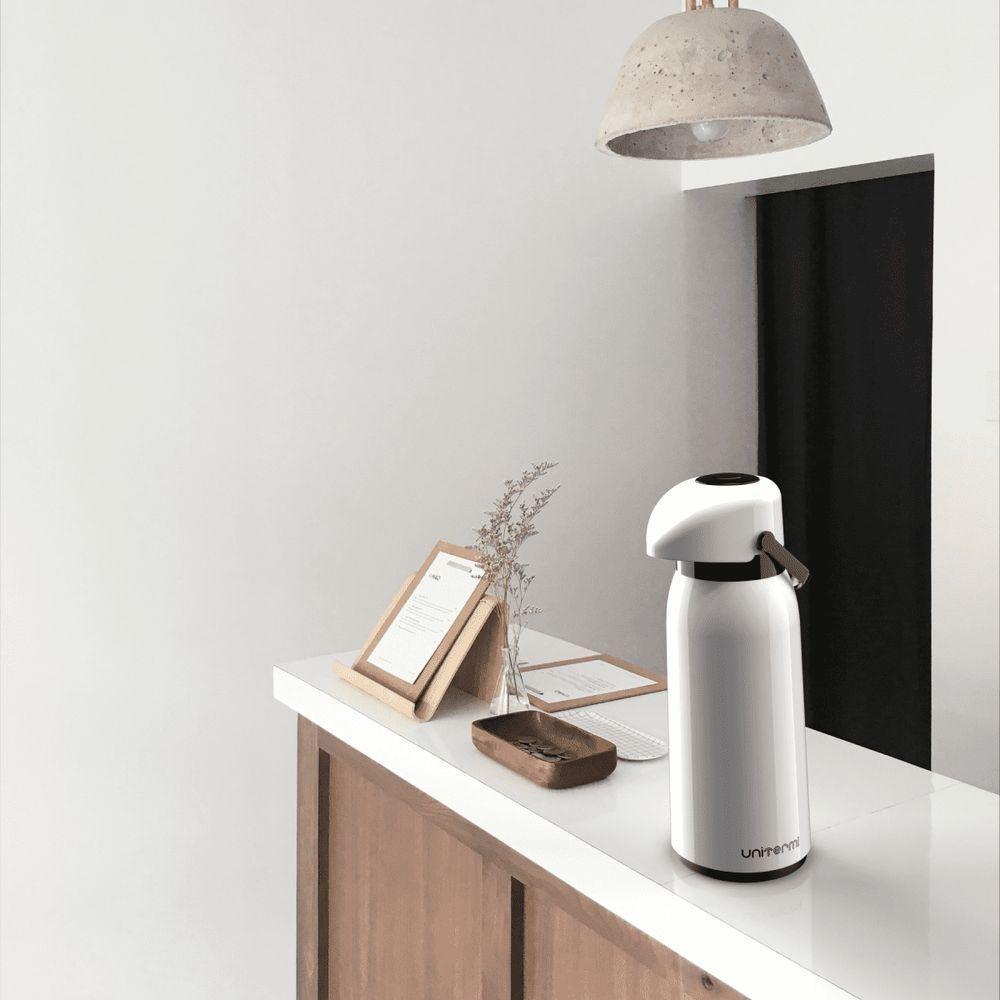 Garrafa Térmica Mesa Verona Branca 1,8l Café Chá Chimarrão - 2