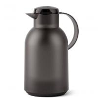 Garrafa Térmica De 1,5 Litros Quick Press Samba Emsa Preta - 1