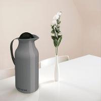 Garrafa Térmica De Mesa Siena Cinza 1L Café Chá Chimarrão - 3