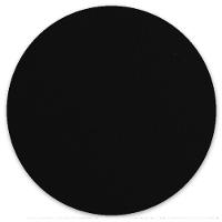 Tampo Redondo 50cm Para Mesa Mdf 15mm Preto - 1