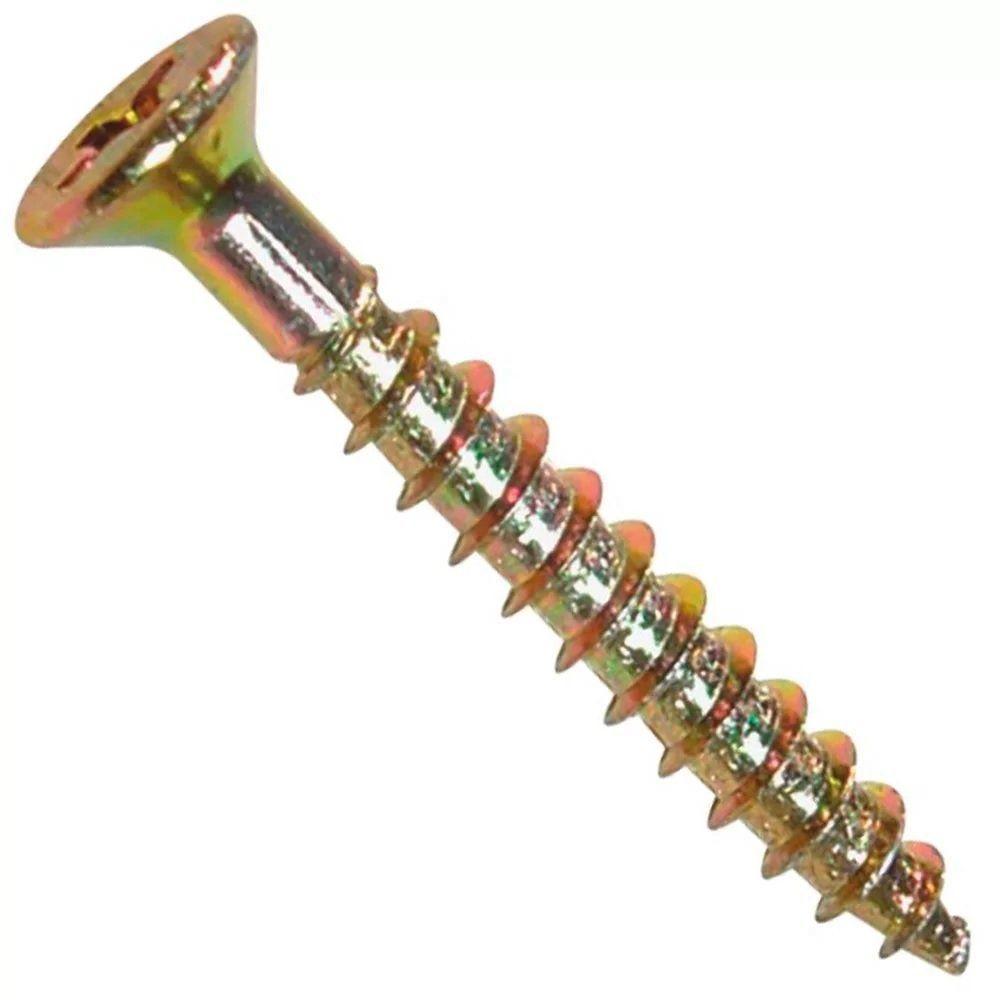 Parafuso Chipboard Cabeça Chata Phillips 6,0x70mm - 3